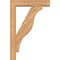 Ekena Millwork Funston Block Smooth Bracket w/ Offset Brace, Western Red Cedar, 5 1/2"W x 24"D x 36"H BKT0604X24X36FST05SWR - alternate 2